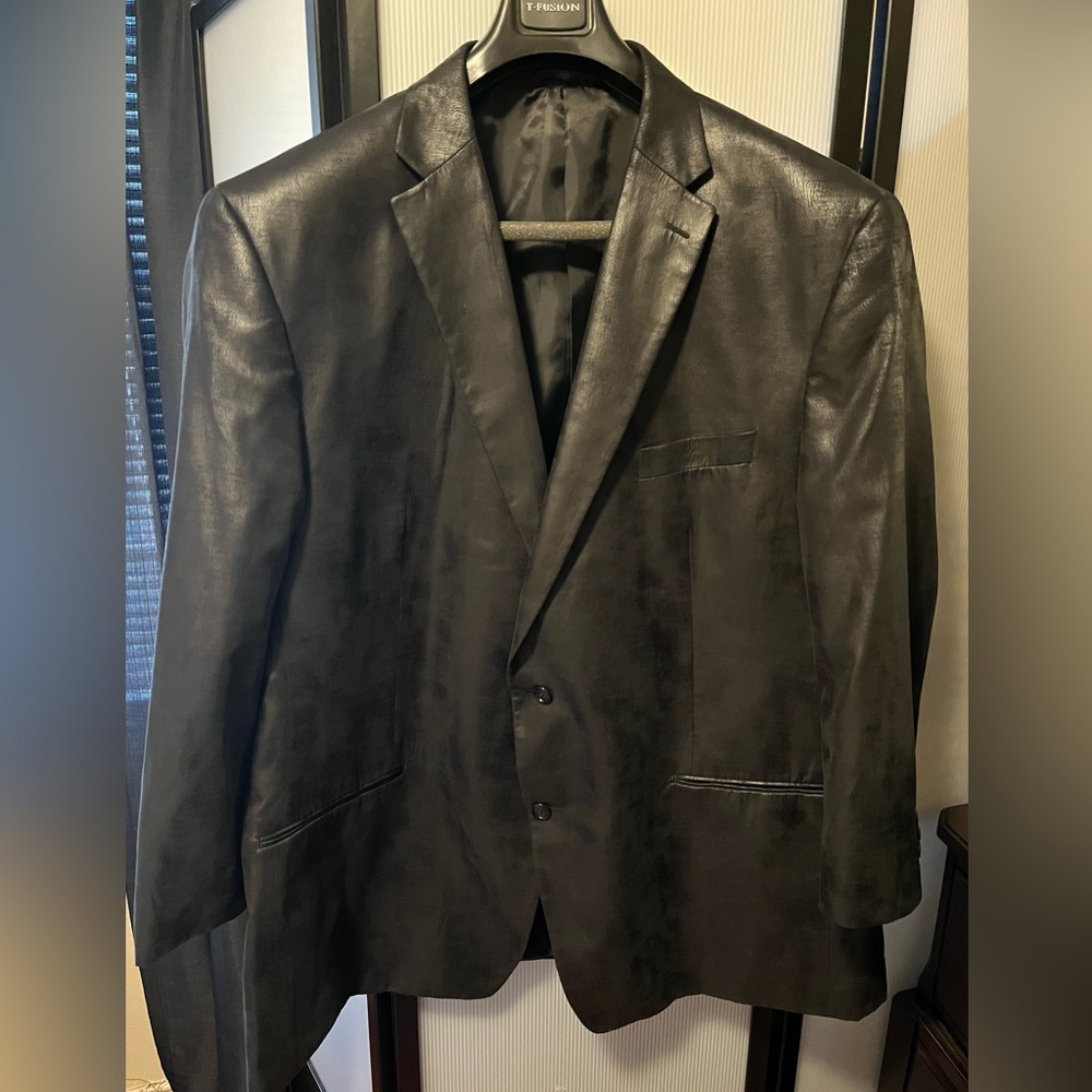 Men’s Faux Leather look, Lightweight Jacket/Blazer, Excellent condition
